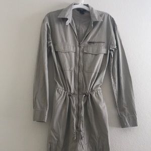 H&M W Army Jumpsuit